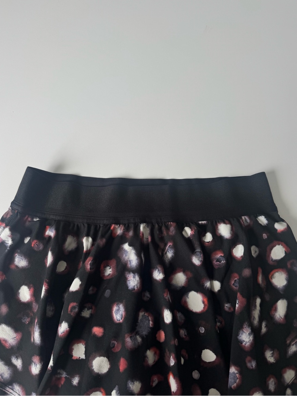 Lululemon Court Rival High-Rise Skirt Haze Dot Inverse Orange Multi - Size 8 - Picture 9 of 14